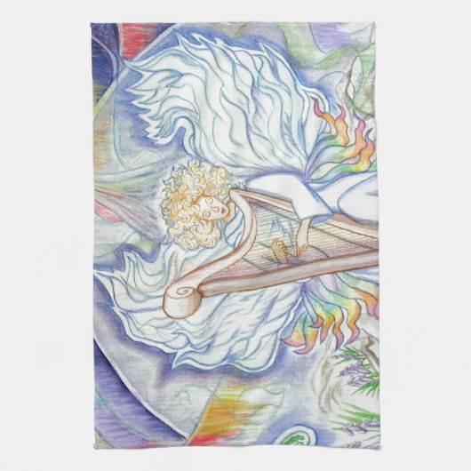 Aurora Song Geschirrtuch (Vertikal)