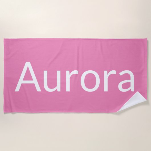 Aurora Strandtuch (Vorderseite)
