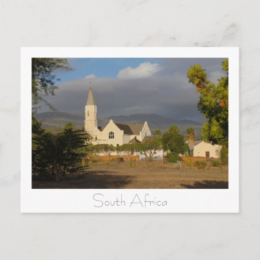Aurora Südafrika Naturarchitektur Postkarte (Vorderseite)