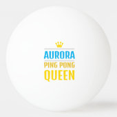 Aurora Tischtennisball (Vorderseite)