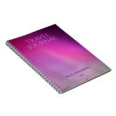 Aurora Travel Journal Name Year Notebook Notizblock (Rechte Seite)