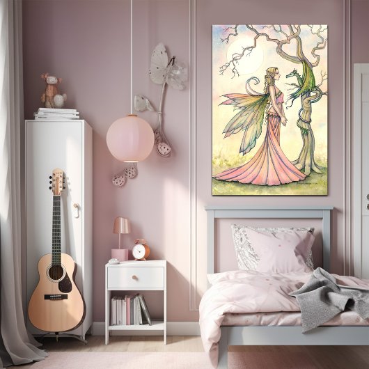 Aurora und die Dragon Fairy Art von Molly Harrison Poster
