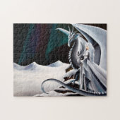 Aurora und Drache Puzzle (Horizontal)