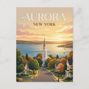 Aurora USA Postkarte