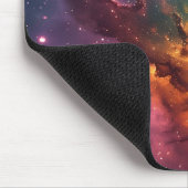 Aurora Veil Nebula Design Mousepad (Ecke)