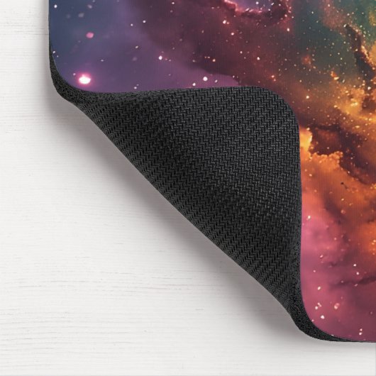 Aurora Veil Nebula Design Mousepad (Ecke)