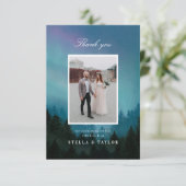 Aurora Vielen Dank Dankeskarte (Stehend Vorderseite)