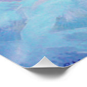 Aurora von Clive Henry blue Poster (Ecke)