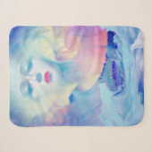 Aurora von Clive Henry Blue Sherpadecke (Vorderseite (Horizontal))