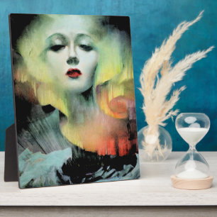 Aurora von Clive Henry dunkle farbige Nacht Fotoplatte