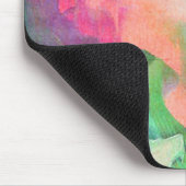 Aurora von Clive Henry farbenfroh pink Mousepad (Ecke)