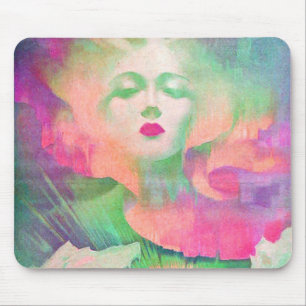 Aurora von Clive Henry farbenfroh pink Mousepad