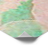 Aurora von Clive Henry farbenfroh pink Poster (Ecke)