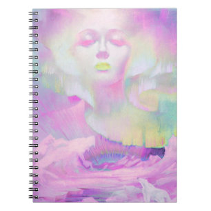 Aurora von Clive Henry rosa Pastell Notizblock