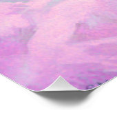 Aurora von Clive Henry rosa Pastellfarben Poster (Ecke)