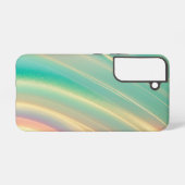 Aurora Wave Abstrakt Phone Case Samsung Galaxy Hülle (Rückseite (Horizontal))