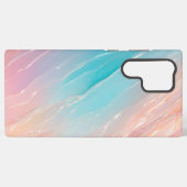 Aurora Wave Pastel Gradient Phone Case Samsung Galaxy Hülle (Rückseite (Horizontal))