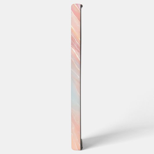 Aurora Wave Pastel Gradient Phone Case Samsung Galaxy Hülle (Linke Seite)