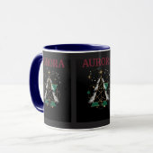 AURORA – Weihnachts-Mug mit Vektorgrafiken für die Tasse (Vorderseite Links)