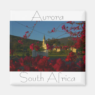 Aurora Western Kapskirche Südafrika SA Magnet