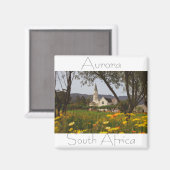 Aurora Western Kapskirche Südafrika SA Magnet (Vorderseite/Rückseite)