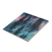 Aurora-Wildnis-Muster Fliese (Seite)