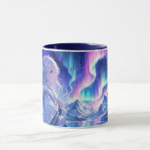 Aurora-Winterjungfrau-Tasse Tasse (Zentrum)
