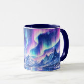 Aurora-Winterjungfrau-Tasse Tasse (VorderseiteRechts)