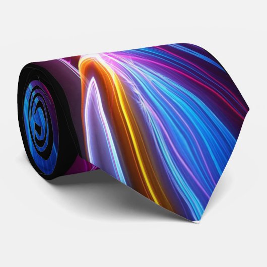 Auroraregenbogenlichter Krawatte (Gerollt)