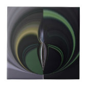 Auroras Embrace: Kosmisches Kaleidoskop Fliese (Vorderseite)