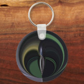 Auroras Embrace: Kosmisches Kaleidoskop Schlüsselanhänger (Vorderseite)