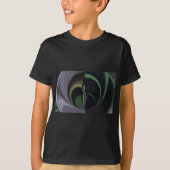 Auroras Embrace: Kosmisches Kaleidoskop T-Shirt (Vorderseite)