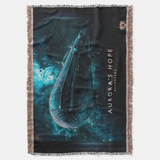 Aurora's Hope, Cosmic Journey by Xzendor7 Decke (Vorderseite Vertikal)