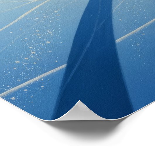 AURORE GLACÉE (Frozen Dawn) - Original Art Deco Ar Poster (Ecke)