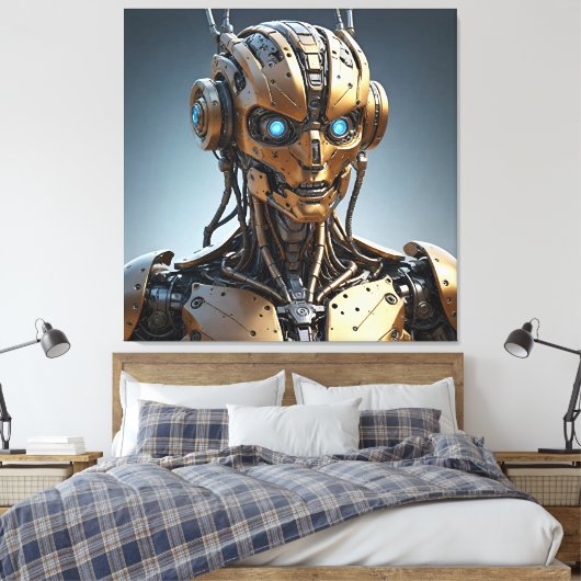 Aurum: Das bewusste Android Leinwanddruck (Insitu (Schlafzimmer))