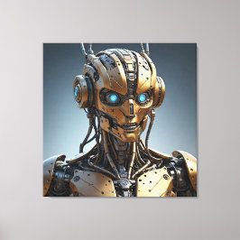 Aurum: Das bewusste Android Leinwanddruck