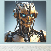 Aurum: Das bewusste Android Leinwanddruck (Insitu (Holzboden))