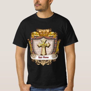 Aurum Familienwappen Nachname T-Shirt