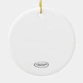 Aurum-Familienwappen-Name Keramik Ornament (Hinten)