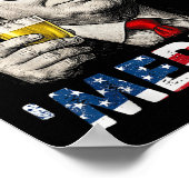 Aus 4. Juli wieder große Shirts Patriotic 4. Poster (Ecke)