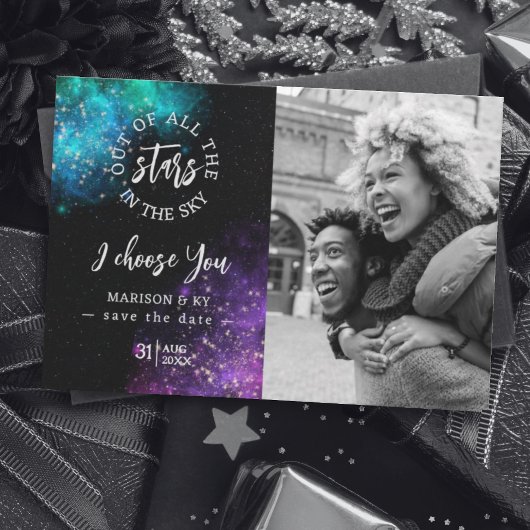 Aus allen Sternen, die ich Ihnen als Foto Gerettet