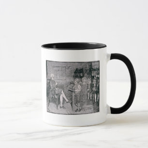 Aus alter Zeit Schule in Pennsylvania Tasse