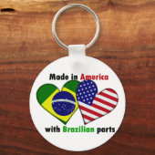 aus Amerika mit Brazilinteilen Schlüsselanhänger (Vorderseite)