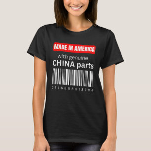 Aus Amerika mit echten Chinen T-Shirt