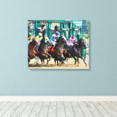 Aus bei Saratoga Leinwanddruck (Insitu (Holzboden))