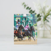 Aus bei Saratoga Postkarte (Stehend Vorderseite)