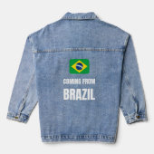 Aus Brasilien kommen Jeansjacke (Rückseite)