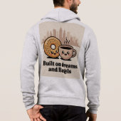 Aus Brooklyn mit Liebe  Hoodie (Rückseite)