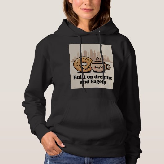 Aus Brooklyn mit Liebe  Hoodie (Vorderseite)