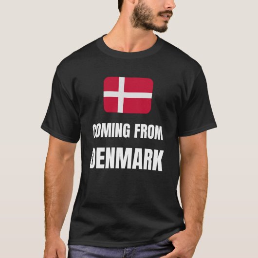Aus Dänemark T-Shirt (Vorderseite)